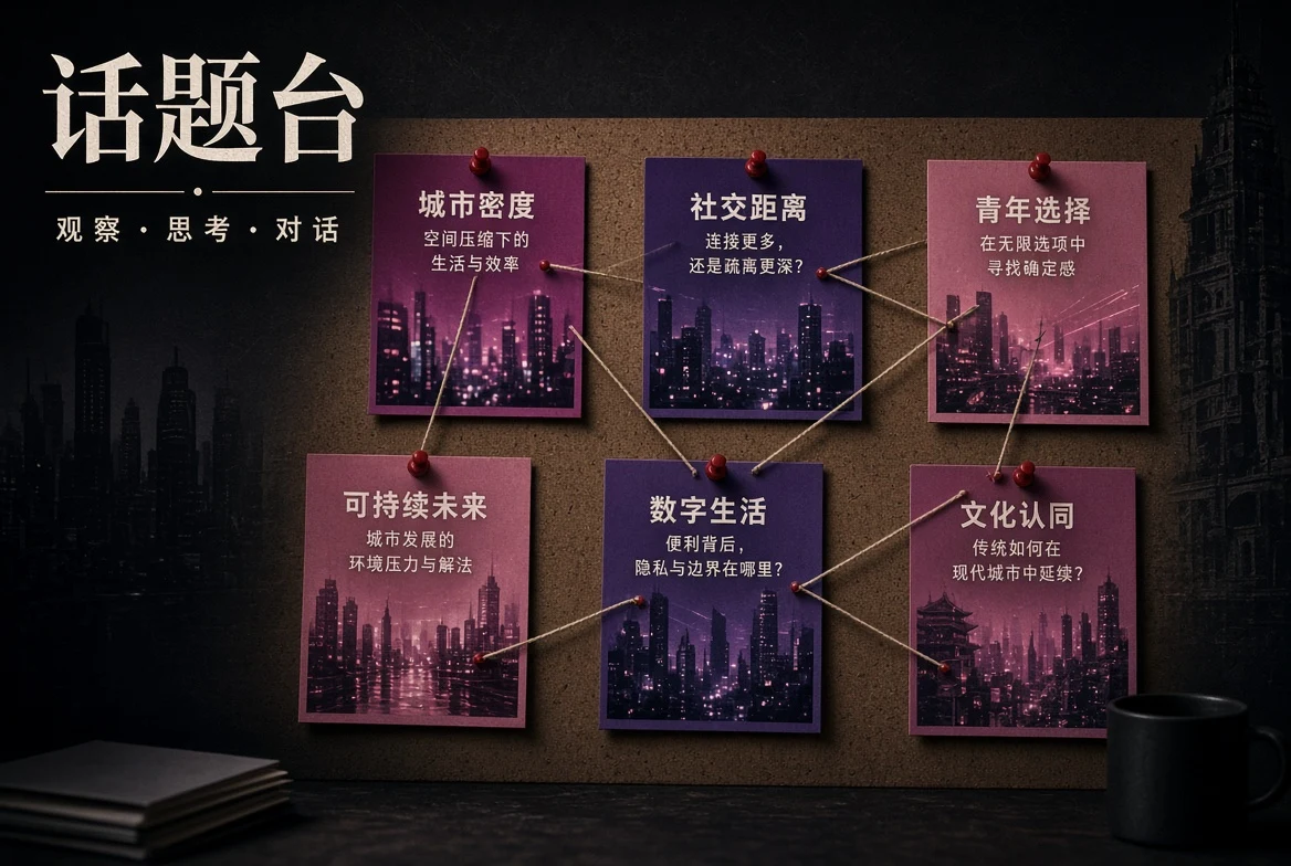 话台主题讨论入口